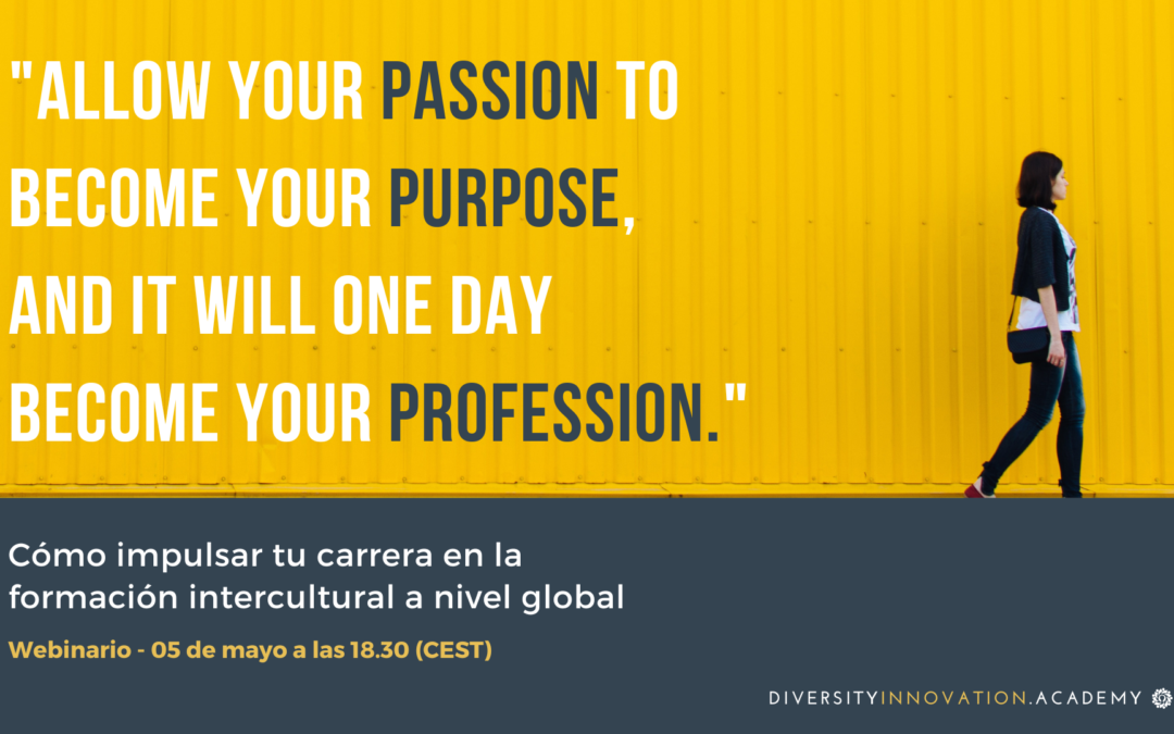 Webinario: ¿Cómo impulsar tu carrera en la formación intercultural a nivel global?